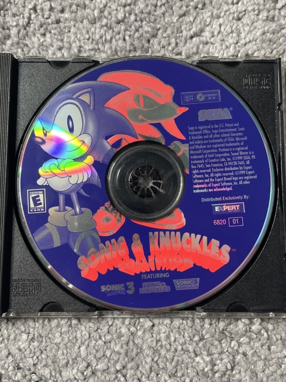 Sonic & Knuckles Collection (PC, 1999) Jewel Case Tested Working